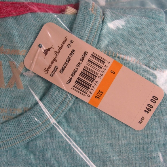 Tommy Bahama Relax Mens Sundays Best Crew T-Shirt - Picture 4 of 8